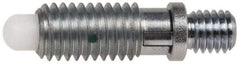 Gibraltar - 5/16-18, 5/8" Thread Length, 0.179" Max Plunger Diam, 0.5 Lb Init to 2.5 Lb Final End Force, Locking Knob Handle Plunger - Knobless Threaded Stud, 13/16" Length Under Head/Shoulder, 3/16" Plunger Projection - Apex Tool & Supply