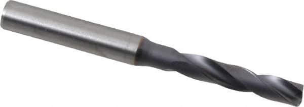 Kennametal - 1/4" 180° Spiral Flute Solid Carbide Screw Machine Drill Bit - Apex Tool & Supply