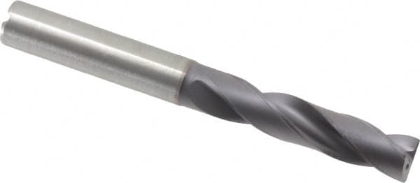 Kennametal - 3/8" 180° Spiral Flute Solid Carbide Screw Machine Drill Bit - Apex Tool & Supply
