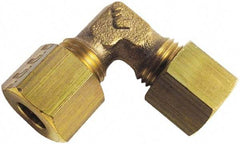 Legris - 14mm OD, Brass Union Elbow - 246 Max Working psi, Comp x Comp Ends - Apex Tool & Supply