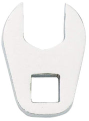 Proto - 10mm 1/4" Drive Chrome Crowfoot Wrench - 49/64" Head Diam x 0.218" Head Thickness, 1.05" OAL - Apex Tool & Supply