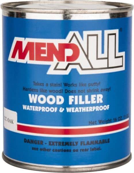 MendAll - 16 oz Wood Repair - Light Oak - Apex Tool & Supply