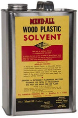 MendAll - 16 oz Wood Filler Solvent - Clear, Solvent Base - Apex Tool & Supply
