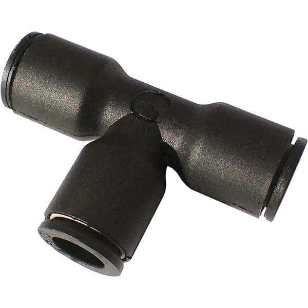 Legris - Plastic Push-To-Connect Tube Fittings Type: Union Tee Tube Outside Diameter (Inch): 3/16 - Apex Tool & Supply