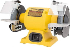 DeWALT - 6" Wheel Diam x 5/8" Wheel Width, 5/8 hp Grinder - 1/2" Arbor Hole Diam, 3,450 Max RPM, 120 Volts - Apex Tool & Supply