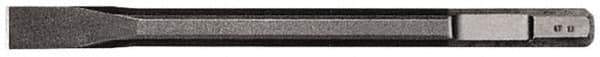 DeWALT - 1" Head Width, 18" OAL, 3/4" Shank Diam, Cold Chisel - Hex Drive, Hex Shank, Steel - Apex Tool & Supply