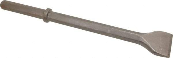 DeWALT - 3" Head Width, 20" OAL, 3/4" Shank Diam, Scaling Chisel - Hex Drive, Hex Shank, Steel - Apex Tool & Supply