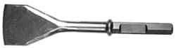 DeWALT - 5" Head Width, 17-1/2" OAL, 3/4" Shank Diam, Asphalt Cutter Chisel - Hex Drive, Hex Shank, Steel - Apex Tool & Supply