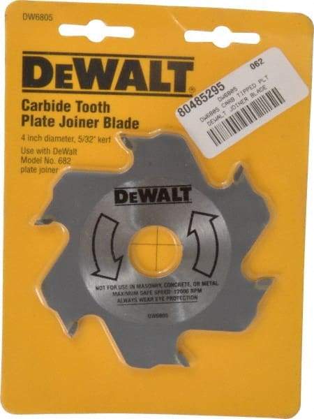 DeWALT - Power Planer & Joiner Accessories Accessory Type: Plate Joiner Blade For Use With: DW682K Planer - Apex Tool & Supply