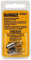 DeWALT - 18 Volt, Halogen Portable Work Light Replacement Bulb - Use with DW9083 - Apex Tool & Supply