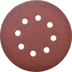 DeWALT - 5" Diam, 100 Grit, Aluminum Oxide Hook & Loop Disc - Fine Grade, Coated, Paper Backing, - Apex Tool & Supply