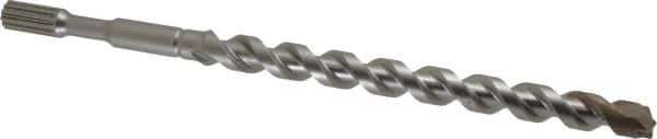 DeWALT - 1" Diam, Spline Shank, Carbide-Tipped Rotary & Hammer Drill Bit - Apex Tool & Supply