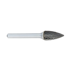 ‎SM-1 -6mm × 12mm LOC × 6mm Shank × 50mm OAL Pointed Cone Carbide Medium Tough Cut Burr - Apex Tool & Supply