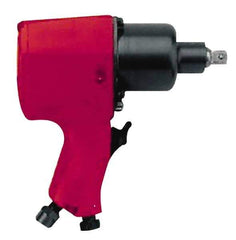 Chicago Pneumatic - 1/2" Drive, 8,900 RPM, 445 Ft/Lb Torque Impact Wrench - Pistol Grip Handle, 1,000 IPM, 14 CFM, 90 psi, 1/4" NPT Inlet - Apex Tool & Supply