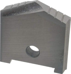 Allied Machine and Engineering - 1-7/8" Diam x 5/16" Thick, Seat Code C, 130° Included Angle Spade Drill Insert - Uncoated Powdered Metal, Powdered Metal, Series C - Apex Tool & Supply