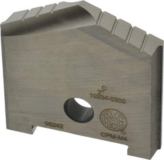 Allied Machine and Engineering - 2" Diam x 5/16" Thick, Seat Code C, 130° Included Angle Spade Drill Insert - Uncoated Powdered Metal, Powdered Metal, Series C - Apex Tool & Supply