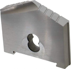 Allied Machine and Engineering - 2-5/8" Diam x 3/8" Thick, Seat Code D, 130° Included Angle Spade Drill Insert - Uncoated Powdered Metal, Powdered Metal, Series D - Apex Tool & Supply