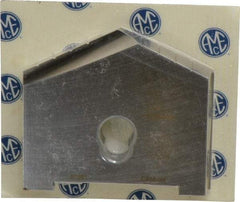 Allied Machine and Engineering - 3-1/8" Diam x 7/16" Thick, Seat Code E, 130° Included Angle Spade Drill Insert - Uncoated Powdered Metal, Powdered Metal, Series E - Apex Tool & Supply