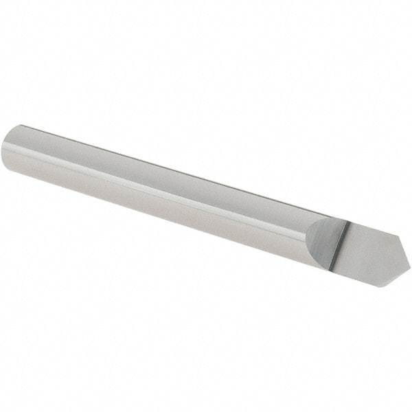 Value Collection - 1/4" Shank Diam, 1.969" OAL, 1/4" Cut Diam, Engraving Cutter - 1/8" LOC, Uncoated - Apex Tool & Supply