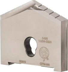 Allied Machine and Engineering - 3-5/8" Diam x 1/2" Thick, Seat Code F, 130° Included Angle Spade Drill Insert - Uncoated Powdered Metal, Powdered Metal, Series F - Apex Tool & Supply