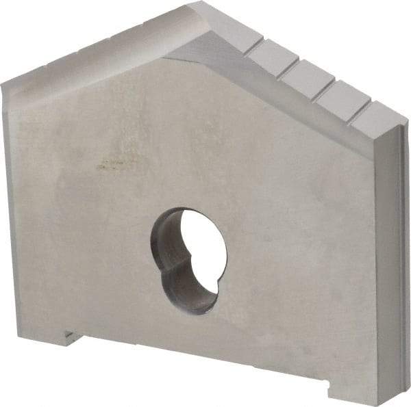 Allied Machine and Engineering - 3-3/4" Diam x 1/2" Thick, Seat Code F, 130° Included Angle Spade Drill Insert - Uncoated Powdered Metal, Powdered Metal, Series F - Apex Tool & Supply
