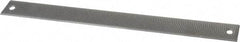 PFERD - 14" Long, Second Cut, Flat American-Pattern File - Curved Cut, 0.38" Overall Thickness, Flexible - Apex Tool & Supply