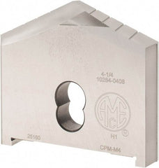 Allied Machine and Engineering - 4-1/4" Diam x 11/16" Thick, Seat Code H, 130° Included Angle Spade Drill Insert - Uncoated Powdered Metal, Powdered Metal, Series H - Apex Tool & Supply