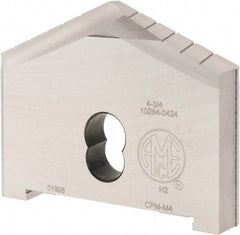 Allied Machine and Engineering - 4-3/4" Diam x 11/16" Thick, Seat Code H, 130° Included Angle Spade Drill Insert - Uncoated Powdered Metal, Powdered Metal, Series H - Apex Tool & Supply