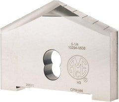Allied Machine and Engineering - 5-1/4" Diam x 11/16" Thick, Seat Code H, 130° Included Angle Spade Drill Insert - Uncoated Powdered Metal, Powdered Metal, Series H - Apex Tool & Supply