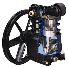 Ingersoll-Rand - 3 hp, 60 Gal Stationary Electric Single Stage Screw Bare Air Compressor - 135 Max psi, 10.7 CFM - Apex Tool & Supply