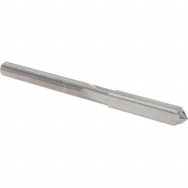 OSG - Letter E Solid Carbide Chucking Reamer - Straight Flute, 7/32" Straight Shank, 1" Flute Length, 3" OAL - Apex Tool & Supply