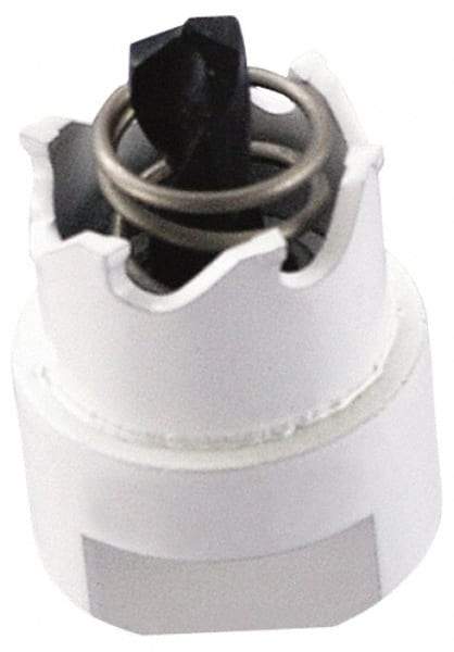 Lenox - 3/4" Diam, 1/2" Cutting Depth, Hole Saw - Carbide-Tipped Saw, Toothed Edge - Apex Tool & Supply