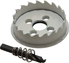 Lenox - 2-1/8" Diam, 1/2" Cutting Depth, Hole Saw - Carbide-Tipped Saw, Toothed Edge - Apex Tool & Supply