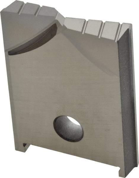 Allied Machine and Engineering - 1-9/16" Diam x 5/16" Thick, Seat Code C, Flat Bottom Spade Drill Insert - Uncoated Powdered Metal, Powdered Metal, Series C - Apex Tool & Supply