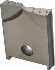 Allied Machine and Engineering - 1-9/16" Diam x 5/16" Thick, Seat Code C, Flat Bottom Spade Drill Insert - Uncoated Powdered Metal, Powdered Metal, Series C - Apex Tool & Supply