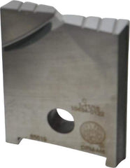 Allied Machine and Engineering - 1-11/16" Diam x 5/16" Thick, Seat Code C, Flat Bottom Spade Drill Insert - Uncoated Powdered Metal, Powdered Metal, Series C - Apex Tool & Supply