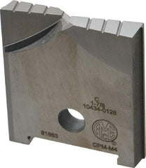 Allied Machine and Engineering - 1-7/8" Diam x 5/16" Thick, Seat Code C, Flat Bottom Spade Drill Insert - Uncoated Powdered Metal, Powdered Metal, Series C - Apex Tool & Supply