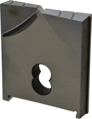 Allied Machine and Engineering - 2-1/8" Diam x 3/8" Thick, Seat Code D, Flat Bottom Spade Drill Insert - Uncoated Powdered Metal, Powdered Metal, Series D - Apex Tool & Supply