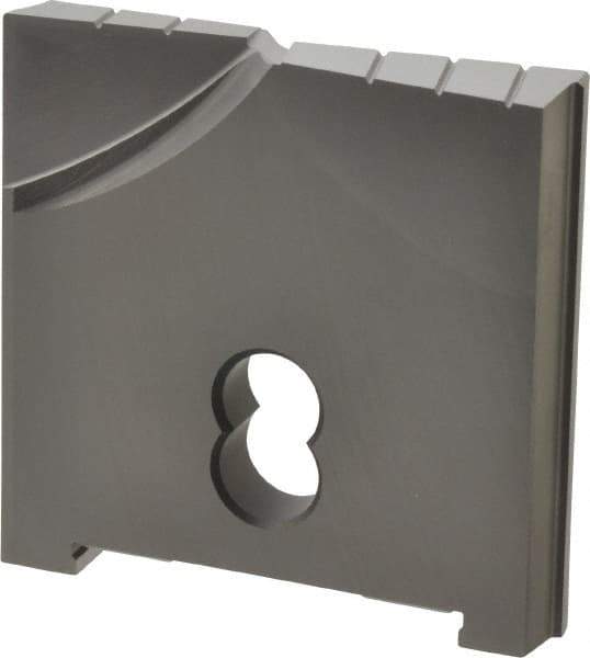 Allied Machine and Engineering - 2-1/2" Diam x 3/8" Thick, Seat Code D, Flat Bottom Spade Drill Insert - Uncoated Powdered Metal, Powdered Metal, Series D - Apex Tool & Supply