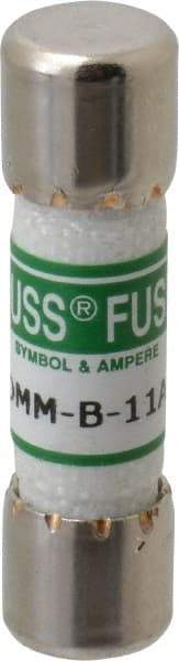 Cooper Bussmann - 1,000 VAC/VDC, 11 Amp, Fast-Acting General Purpose Fuse - 38.1mm OAL, 10mm Diam - Apex Tool & Supply