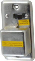 Cooper Bussmann - 125 VAC, Indicating Fuse Cover - For Use with 2-1/4 Inch Handy Boxes, FUSTAT Plug Fuses and FUSTRON Plug Fuses - Apex Tool & Supply