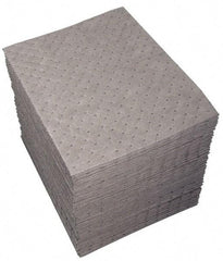 Brady SPC Sorbents - 19 Gal Capacity per Package, Universal Pad - 19" Long x 15" Wide, Polypropylene - Apex Tool & Supply