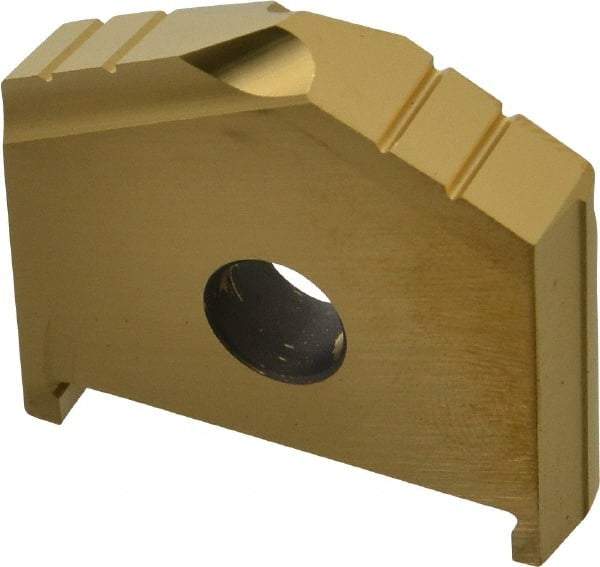 Allied Machine and Engineering - 1-1/2" Diam x 5/16" Thick, Seat Code C, 130° Included Angle Spade Drill Insert - TiN Coated, High Speed Steel, Series C - Apex Tool & Supply