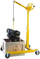 Sky Hook - 500 Lb Load Capacity, Steel Sky Hook Crane - Cherry Picker Mobil Base - Apex Tool & Supply