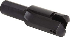 Allied Machine and Engineering - Series E, 2-1/2 to 3-3/8" Diam, 1-3/4" Diam Straight Shank, Straight Flute Spade Drill - 5-1/2" Max Depth, 6-1/16" Body Length, 9" OAL, Short Length - Apex Tool & Supply