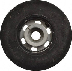 Made in USA - 4-1/2" Diam Disc Backing Smooth Backing Pad - 5/8" Shank Diam, Hard Density, 11,000 RPM - Apex Tool & Supply