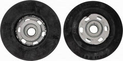 Made in USA - 4" Diam Disc Backing Smooth Backing Pad - Soft Density, 12,000 RPM - Apex Tool & Supply