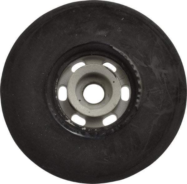 Made in USA - 5" Diam Disc Backing Smooth Backing Pad - Medium Density, 10,000 RPM - Apex Tool & Supply