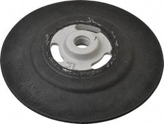 Made in USA - 7" Diam Disc Backing Smooth Backing Pad - Soft Density, 7,000 RPM - Apex Tool & Supply