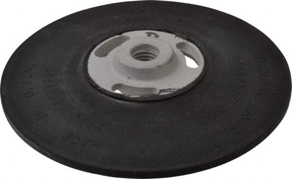 Made in USA - 7" Diam Disc Backing Smooth Backing Pad - Medium Density, 8,500 RPM - Apex Tool & Supply